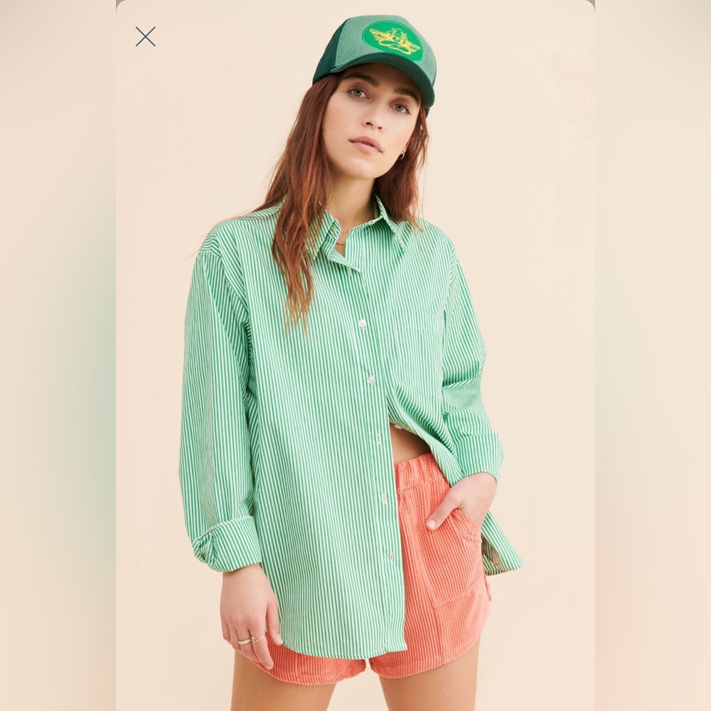 Lisa Says Gah Annie Buttondown size XL EUC